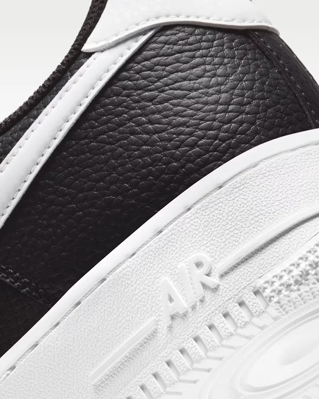 nike air force 1 black side view, nike air force 1 pebbled leather, nike af1 black white, ct2302-002 profile, nike air force 1 outsole, nike air cushioning sole, nike af1 on feet, black leather nike sneakers, premium nike af1, Nike Air Force 1 '07 Black White Pebbled Leather CT2302-002 side profile, Original Nike Air Force 1 Low Black leather sneakers for men, Nike AF1 Black White premium pebbled leather upper, Nike Air Force 1 '07 black casual lifestyle sneakers, Nike Air Force 1 outsole with Air cushioning, Black Nike Air Force 1 on-foot lifestyle look, Premium leather Nike AF1 for everyday wear, Nike Air Force 1 CT2302-002 front angle,