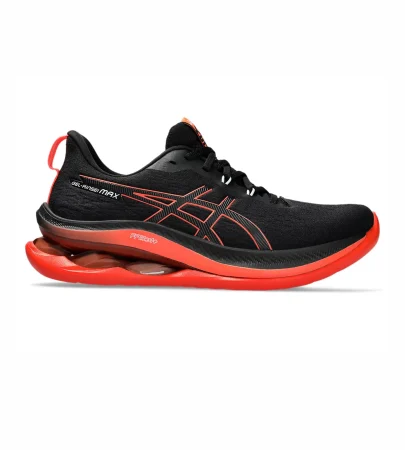 ASICS Gel Kinsei Max 1011B696-002 Black Sunrise Red, ASICS Gel Kinsei Max Black men's running shoes, ASICS Gel Kinsei Max Black Sunrise Red road running shoes, ASICS Gel Kinsei Max black red running shoes, ASICS Gel Kinsei Max men's side view, ASICS Gel Kinsei Max front view, ASICS Gel Kinsei Max rear view, ASICS Gel Kinsei Max outsole, ASICS Gel Kinsei Max midsole cushioning, ASICS Gel Kinsei Max FF BLAST PLUS midsole, ASICS Gel Kinsei Max Hybrid GEL technology, ASICS Gel Kinsei Max TPU midsole plate, ASICS Gel Kinsei Max black running shoes Pakistan, ASICS Gel Kinsei Max 1011B696-002 Pakistan, ASICS men's maximum cushioning running shoes,
