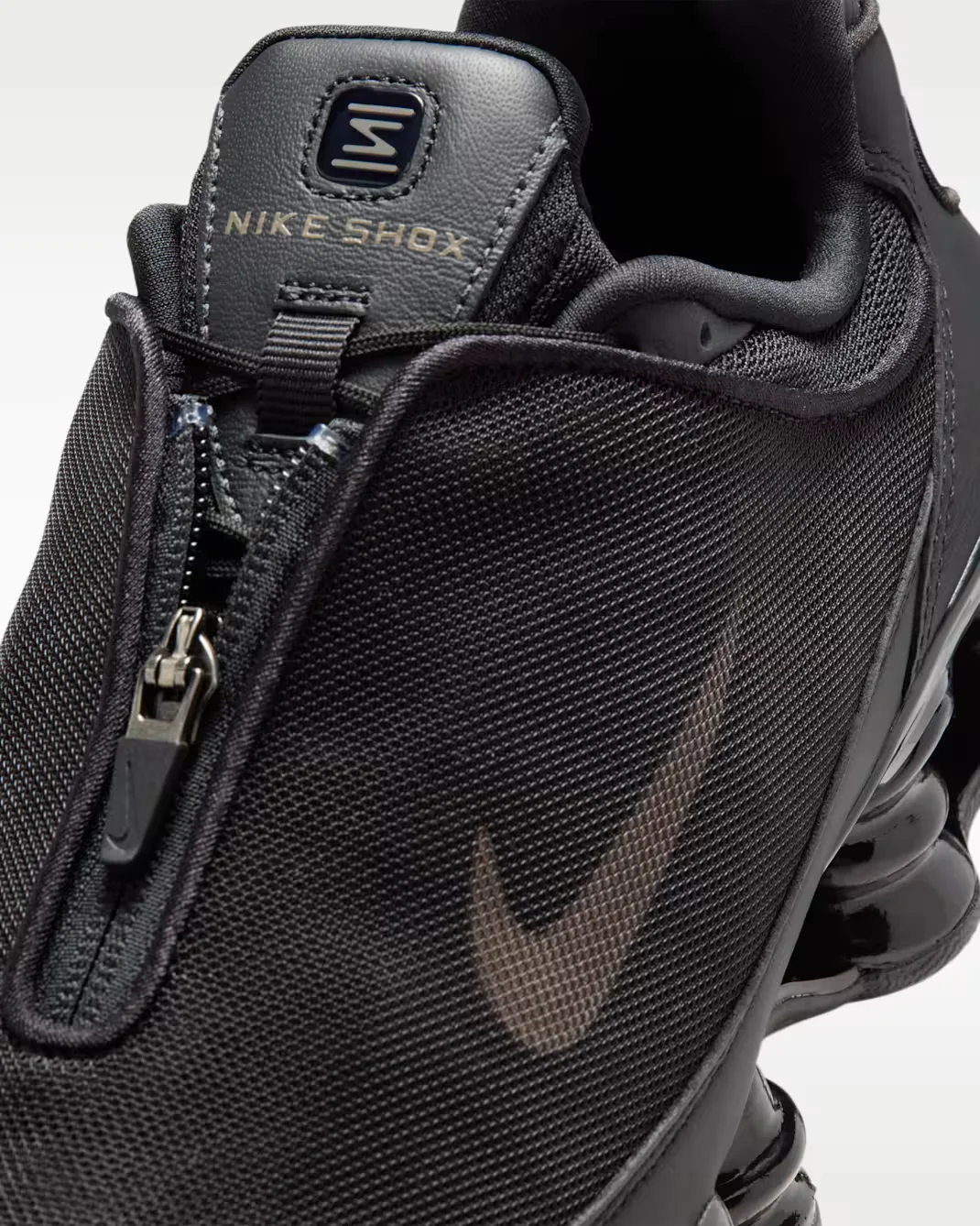 Nike Shox TL Black Cave Stone HM9612-010 Nike Shox TL Women's Shoes Black Cave Stone Nike Shox TL Black Side View Nike Shox TL Front View Nike Shox TL Rear View Nike Shox TL Full Length Shox Cushioning Nike Shox TL TPU Cage Upper Nike Shox TL Rubber Outsole Nike Shox TL Lifestyle Sneakers Original Nike Shox TL Pakistan