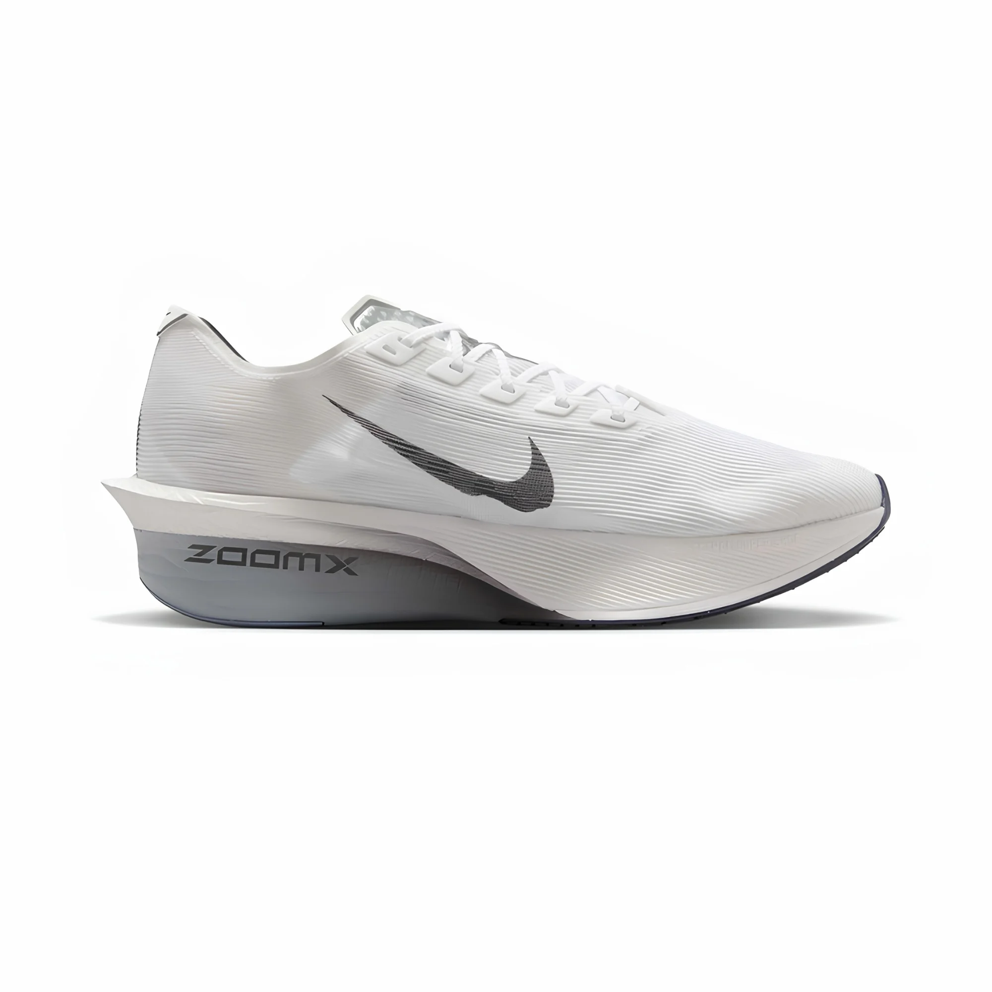 Nike Vaporfly 4 HF6414-100 White Obsidian Mist, Nike Vaporfly 4 men's road racing shoes, Nike ZoomX Vaporfly 4 White Gridiron, Nike Vaporfly 4 White Obsidian Mist Pure Platinum, Nike Vaporfly 4 men's racing shoe side view, Nike Vaporfly 4 front view, Nike Vaporfly 4 rear view, Nike Vaporfly 4 outsole, Nike Vaporfly 4 ZoomX midsole, Nike Vaporfly 4 carbon fiber Flyplate, Nike Vaporfly 4 engineered mesh upper, Nike Vaporfly 4 White racing shoes Pakistan, Nike Vaporfly 4 HF6414-100 Pakistan, Original Nike Vaporfly 4 men's racing shoes,