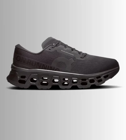 On Cloudmonster 3 Black Black 3MG10051043 On Running Cloudmonster 3 Black Running Shoes On Cloudmonster 3 Side View On Cloudmonster 3 Front View On Cloudmonster 3 Rear View On Cloudmonster 3 CloudTec Cushioning On Cloudmonster 3 Helion Foam Midsole On Cloudmonster 3 Speedboard Technology On Cloudmonster 3 Engineered Knit Upper Original On Cloudmonster 3 Pakistan