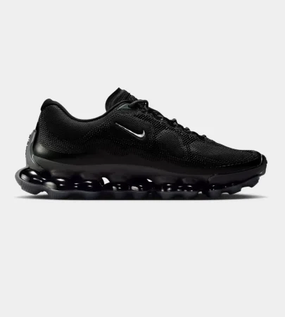 Nike Air Liquid Max Fragment side profile IQ8601-001, Fragment Design Nike Air Liquid Max lateral view, Nike Air Liquid Max Black Anthracite side angle, Fragment Nike Liquid Max side view,