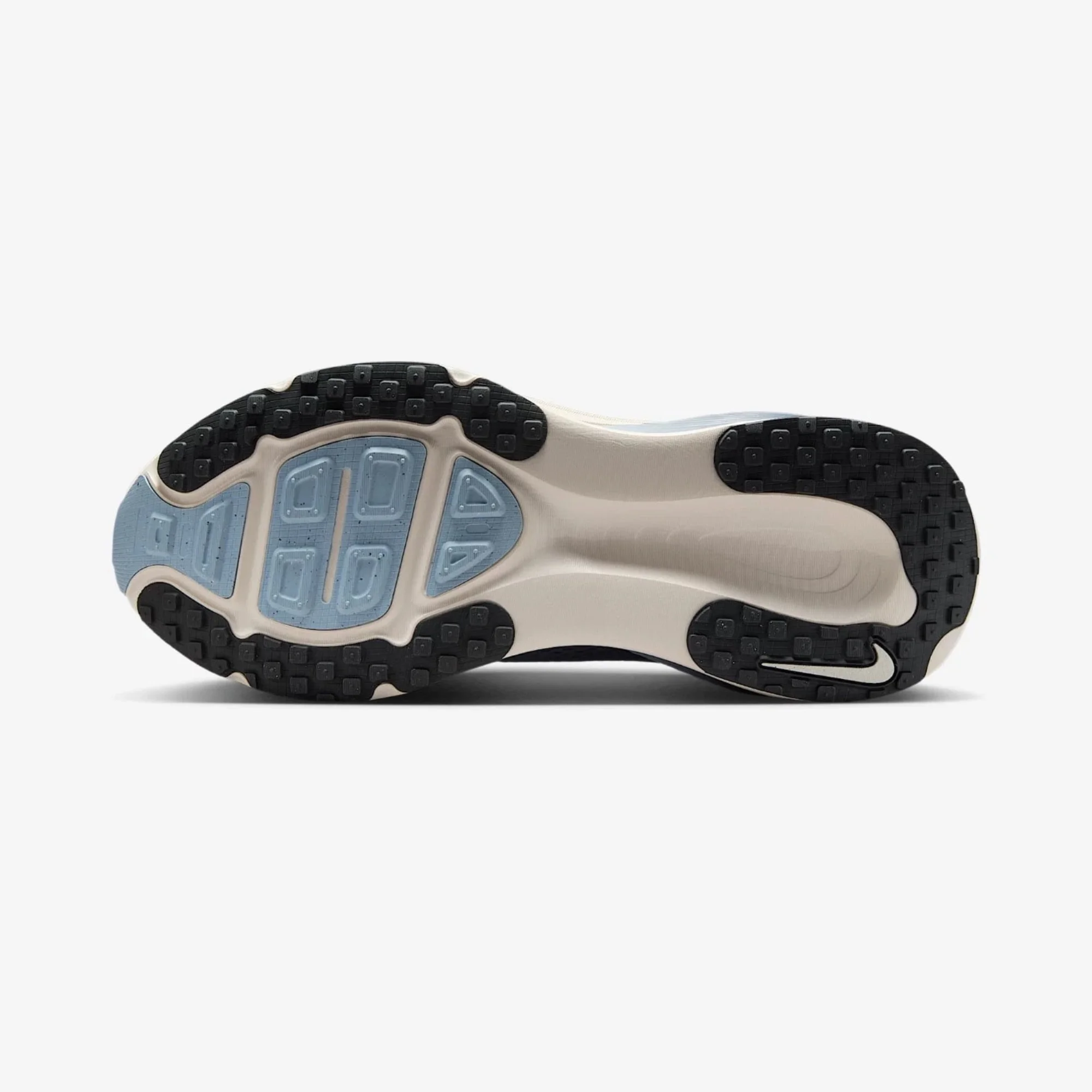 Nike Vomero 18 outsole IF0514-401, Nike Vomero 18 traction outsole pods, Nike Vomero 18 running shoe sole pattern,